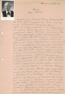 Fotografia Heleny Salskiej dołączona do życiorysu