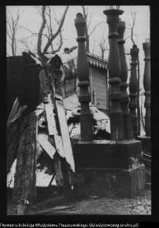 Klejniki, spalona cerkiew