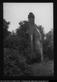 Dowspuda, wieża narożna pałacu