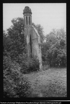 Dowspuda, wieża narożna pałacu