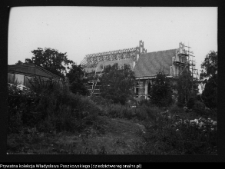 Wizna, odbudowa kościoła