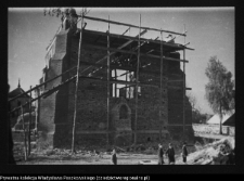 Wizna, odbudowa kościoła