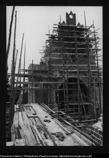 Wizna, odbudowa kościoła