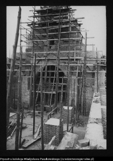 Wizna, odbudowa kościoła