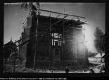 Wizna, odbudowa kościoła