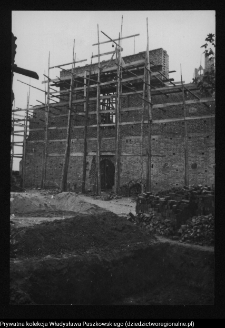 Wizna, odbudowa kościoła