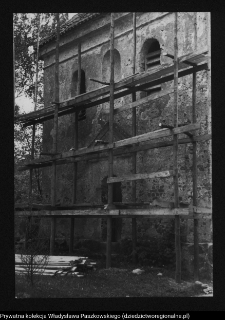 Wizna, odbudowa kościoła