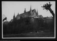 Frombork, Katedra od str. p&oacute;łnocno-zachodniej