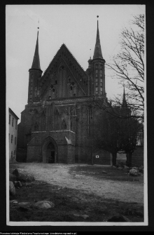 Frombork, Katedra, fasada zachodnia