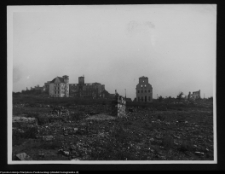 Szczecin, widok na ratusz, dom Loitz&oacute;w i zamek