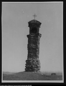 Wołkusze, kapliczka słupowa z XVIII w.