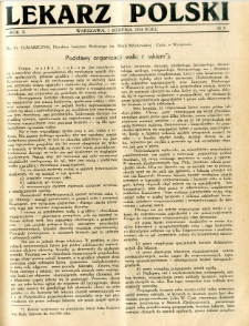 Lekarz Polski 1934 R.10 nr 8