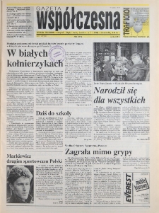 Gazeta Wsp&oacute;łczesna 1996, nr 5