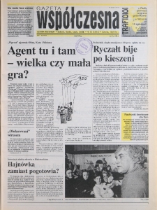 Gazeta Wsp&oacute;łczesna 1996, nr 13