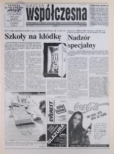 Gazeta Wsp&oacute;łczesna 1996, nr 50