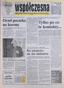 Gazeta Wsp&oacute;łczesna 1996, nr 51