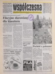Gazeta Wsp&oacute;łczesna 1996, nr 65