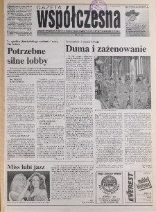 Gazeta Wsp&oacute;łczesna 1996, nr 87