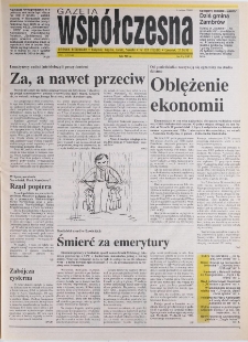 Gazeta Wsp&oacute;łczesna 1996, nr 124
