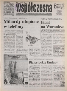 Gazeta Wsp&oacute;łczesna 1996, nr 152