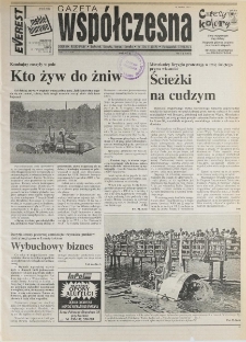Gazeta Wsp&oacute;łczesna 1996, nr 156