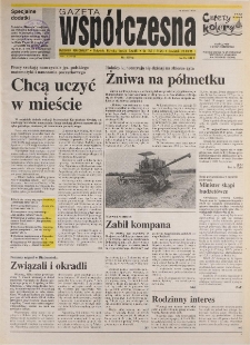 Gazeta Wsp&oacute;łczesna 1996, nr 163