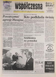Gazeta Wsp&oacute;łczesna 1996, nr 172