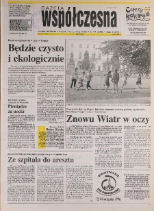 Gazeta Wsp&oacute;łczesna 1996, nr 177