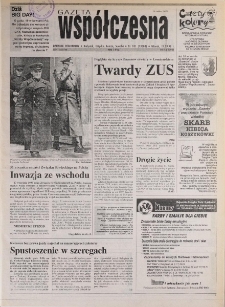 Gazeta Wsp&oacute;łczesna 1996, nr 181