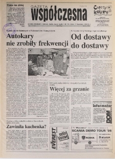 Gazeta Wsp&oacute;łczesna 1996, nr 190