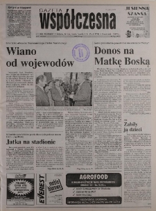 Gazeta Wsp&oacute;łczesna 1996, nr 195