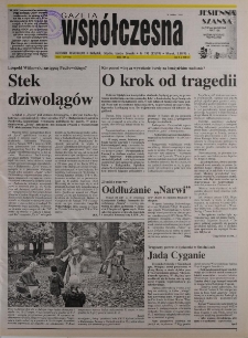 Gazeta Wsp&oacute;łczesna 1996, nr 196