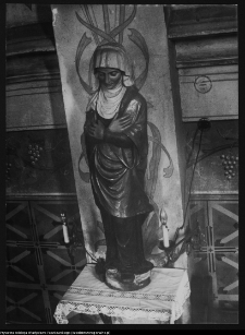 Ełk, rzeźba św. Anny w kościele św. Wojciecha