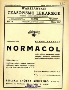 Warszawskie Czasopismo Lekarskie 1938 R.15 nr 4