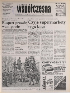 Gazeta Wsp&oacute;łczesna 1996, nr 219