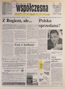 Gazeta Wsp&oacute;łczesna 1996, nr 241
