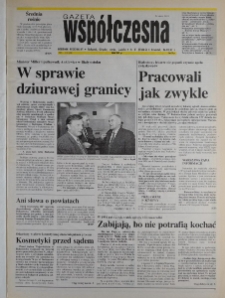 Gazeta Wsp&oacute;łczesna 1997, nr 11