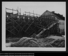 Supraśl, pobazyliański zesp&oacute;ł cerkiewno-klasztorny w czasie rob&oacute;t konserwatorskich