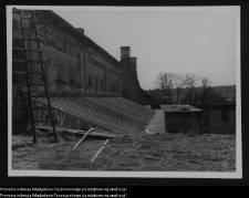 Supraśl, pobazyliański zesp&oacute;ł cerkiewno-klasztorny w czasie rob&oacute;t konserwatorskich