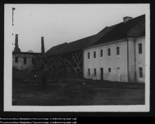 Supraśl, pobazyliański zesp&oacute;ł cerkiewno-klasztorny w czasie rob&oacute;t konserwatorskich