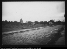 Chojna, widok na bramę miejską