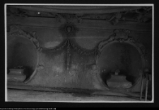 Supraśl, Kaplica Pałacu Opat&oacute;w - wnętrze w czasie konserwacji