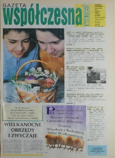 Gazeta Wsp&oacute;łczesna 1997, nr 62