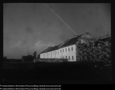 Supraśl, pobazyliański zesp&oacute;ł cerkiewno-klasztorny w czasie rob&oacute;t konserwatorskich