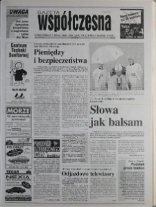 Gazeta Wsp&oacute;łczesna 1997, nr 72