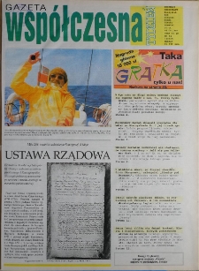 Gazeta Wsp&oacute;łczesna 1997, nr 84