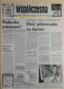 Gazeta Wsp&oacute;łczesna 1997, nr 86