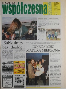 Gazeta Wsp&oacute;łczesna 1997, nr 89