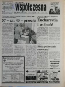 Gazeta Wsp&oacute;łczesna 1997, nr 100