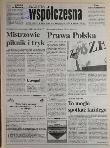 Gazeta Wsp&oacute;łczesna 1997, nr 124